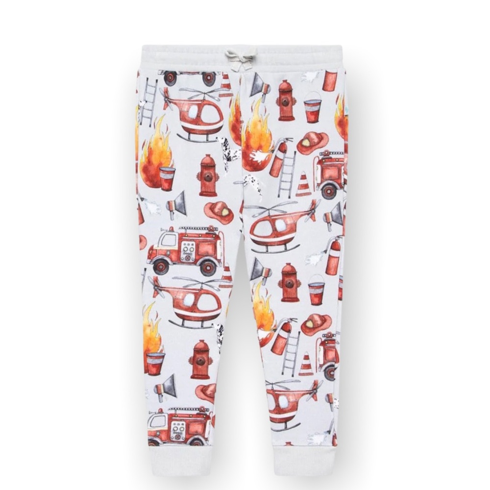 COPY - NWT Posh peanut Firemen joggers |Sz 3-6 M|